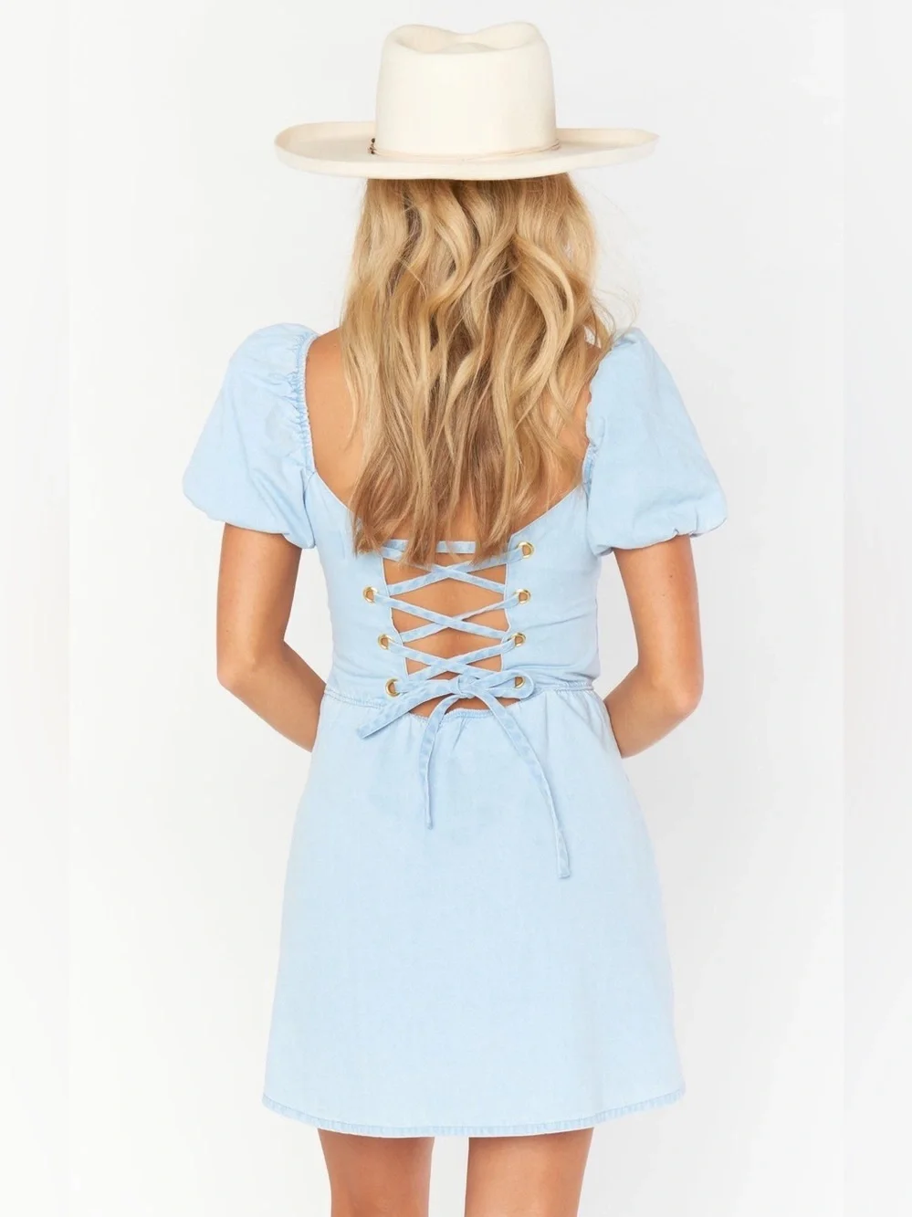 SHOW ME YOUR MUMU London
Lace Up Mini Dress - Picture 3 of 8
